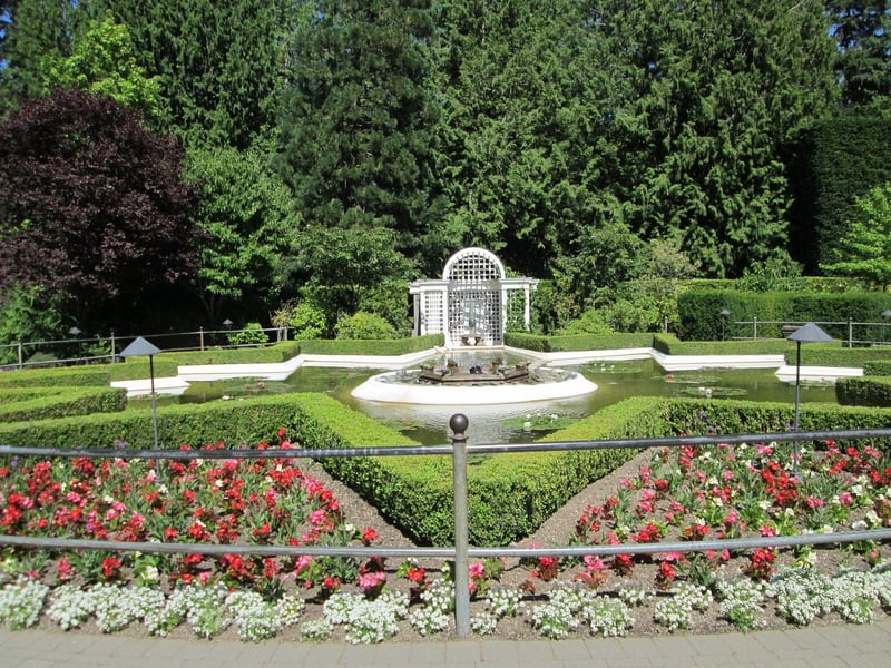 Butchart Gardens at Night